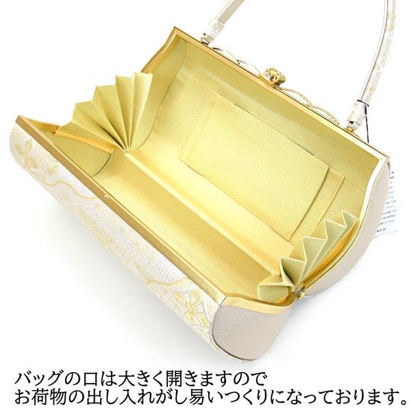 試着程度の美品　和装草履、バッグセット　ゴールド　Lサイズ 草履バッグ セット 世美庵 金 ゴールド Lサイズ 日本製 高級 着物 帯地