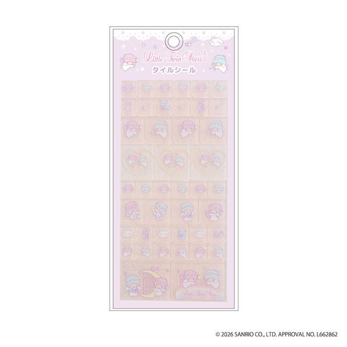 sanrio（サンリオ） リトルツインスターズ タイルシール 単品販売