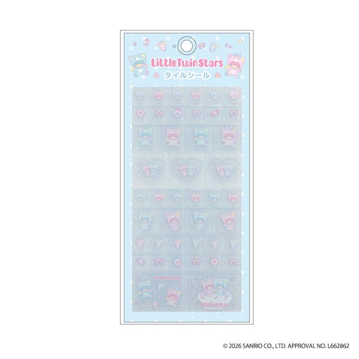 sanrio（サンリオ） リトルツインスターズ タイルシール 単品販売