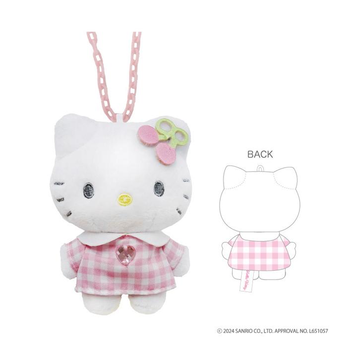 sanrio ハローキティ 90s ぬいぐるみネックレス 単品販売 ピンク sanrio ハローキティ 90s ぬいぐるみネックレス 単品販売 ピンク