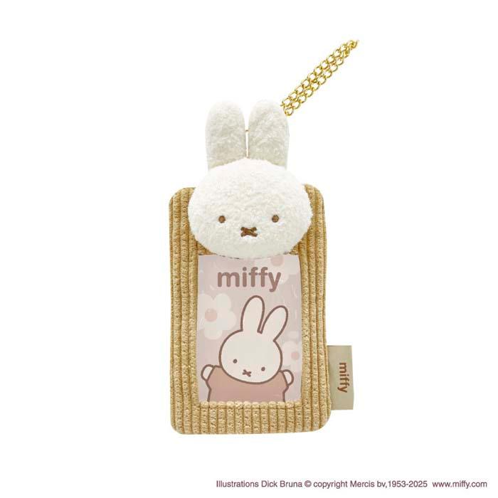 ミッフィー もふもふ フォトキーホルダー 4種類 ブラウン ピンク ブルー ボリス 写真 収納 キャラクター miffy Dick Bruna | Miffy | 07