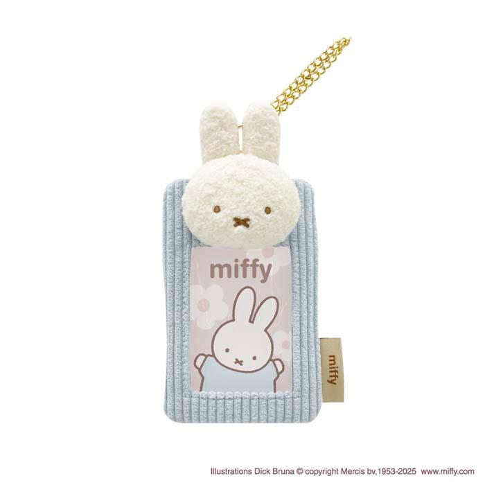 ミッフィー もふもふ フォトキーホルダー 4種類 ブラウン ピンク ブルー ボリス 写真 収納 キャラクター miffy Dick Bruna | Miffy | 09
