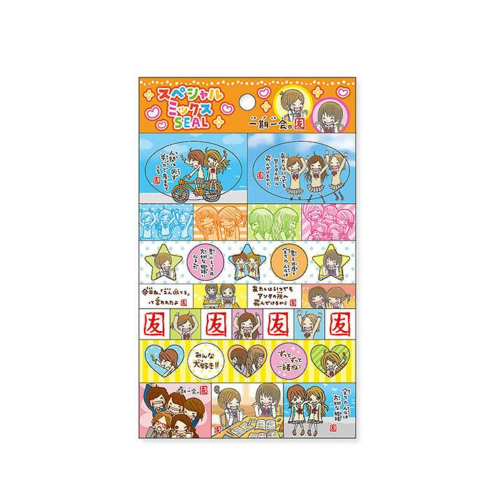 mind wave スペシャルミックスSEAL シール 6枚セット 一期一会