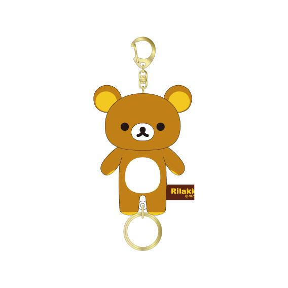9月下旬発売予定 リラックマ もふもふリール付きマスコット 単品