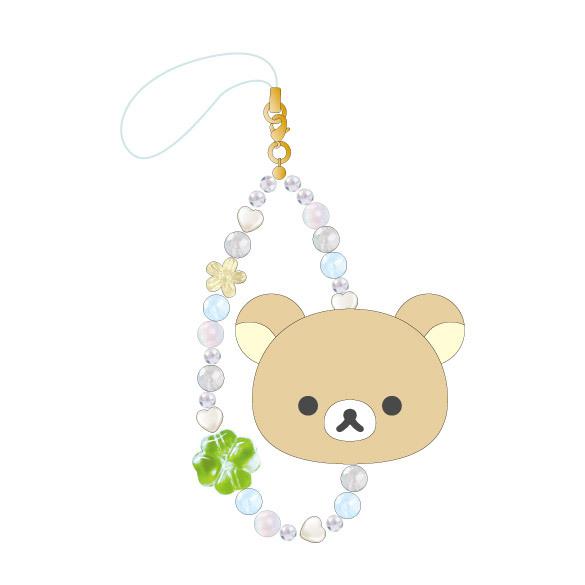 9月下旬再入荷予定 リラックマ フェイスマスコットストラップ