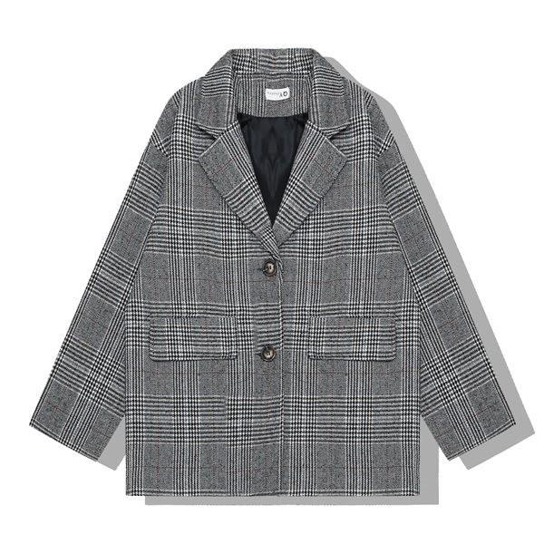 送料無料 激安 テーラードジャケット レディース 秋 長袖 アウター グレー グレンチェック コート 着痩せ オフィス 通勤 チェック柄 オフィス 03aug19nxzwt33 協和屋 通販 Yahoo ショッピング
