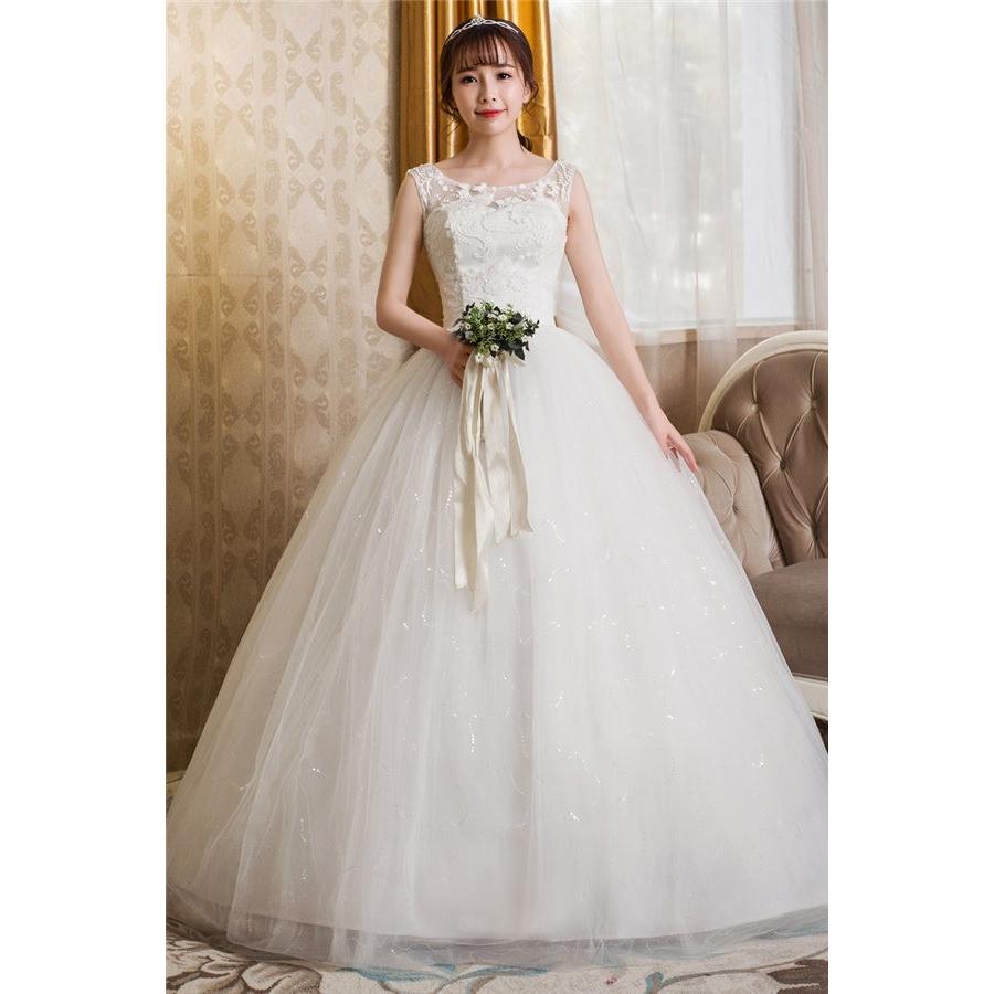 激安 超人気 ウェディングドレス Aライン レース 二次会 シンプル マキシ ノースリーブ 花嫁 披露宴 ブライダル 結婚式 ロングドレス 演奏会 03aug19vhs30 協和屋 通販 Yahoo ショッピング