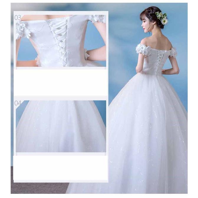 激安 ウェディングドレス Aライン オフショルダー レース 二次会 マタニティ マキシ 花柄 花嫁 披露宴 ブライダル 結婚式 ロングドレス 演奏会 03aug19vhs49 協和屋 通販 Yahoo ショッピング