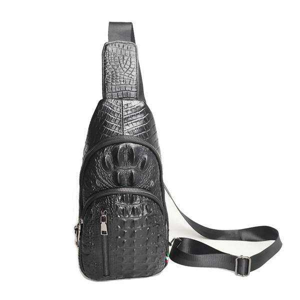 ボディバッグ ショルダーバッグ メンズ 本革 鰐柄 ワニ 大容量 斜めがけ 牛革 バッグ 肩掛け バイク 高級 2way ボディーバッグ 通勤 通学 03decybp37 協和屋 通販 Yahoo ショッピング