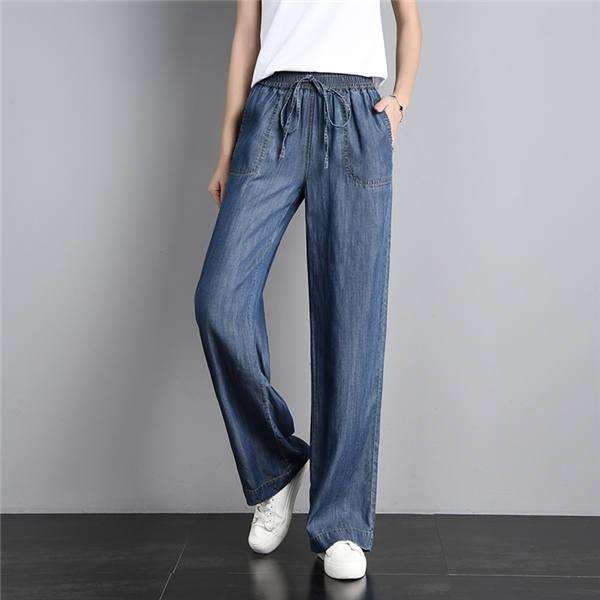激安 ワイドパンツ レディース デニム ハイウエスト ゆったり ジーンズ 大きいサイズ 体型カバー ボトムス 薄手 涼しい シンプル ロング 着痩せ 03jul19vktnzk13 協和屋 通販 Yahoo ショッピング