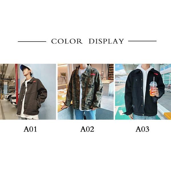 Gジャン メンズ デニムジャケット ジージャン ジャケット 大きいサイズ カモ柄 迷彩 ゆったり ブルゾン ヴィンテージ デニム 超人気 アウター 03oct19nnzwt32 協和屋 通販 Yahoo ショッピング