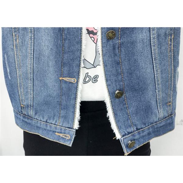 限定数のみ-Gジャン レディース デニムジャケット ジージャン ダメージ