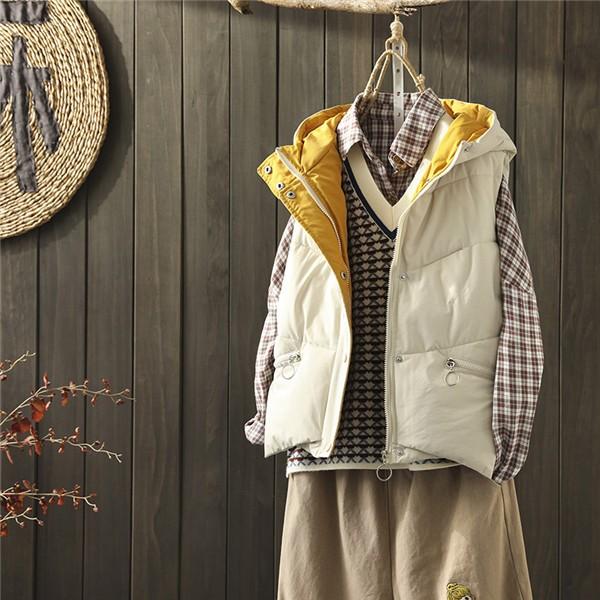 値下げ ベスト ダウンベスト ジャケット コート 中綿ベスト ブルゾン レディース フード付き アウター 冬服 ゆったり 暖かい 防寒 大きいサイズ 03oct19vmmjdk02 協和屋 通販 Yahoo ショッピング