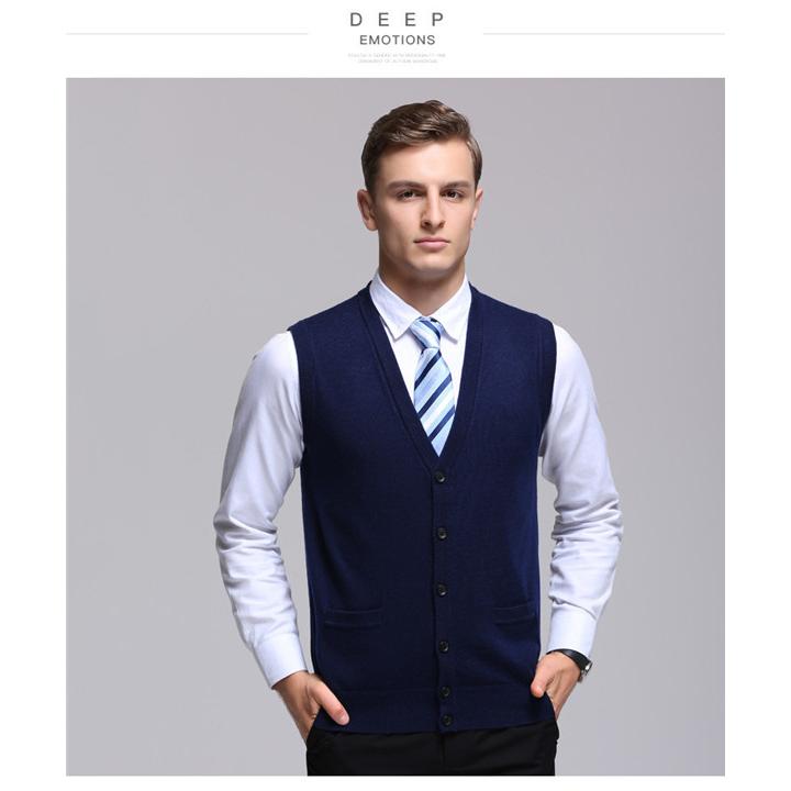 ニットベスト メンズ 洗える Vネック セーター 前開き カーディガン ウォッシャブル 開襟 ウール混 ビジネス フォーマル ニットセーター 仕事用 制服 オフィス 03sepnzzmj08 協和屋 通販 Yahoo ショッピング