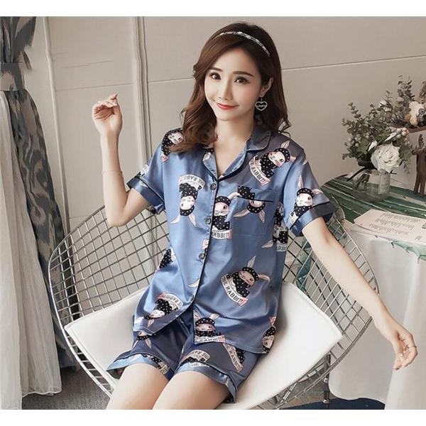 パジャマ ルームウェア レディース 春夏 前開きシャツパジャマ 半袖 韓国風 花柄 上下セット 部屋着 寝巻き女性 可愛い 18jun05vsy02 協和屋 通販 Yahoo ショッピング