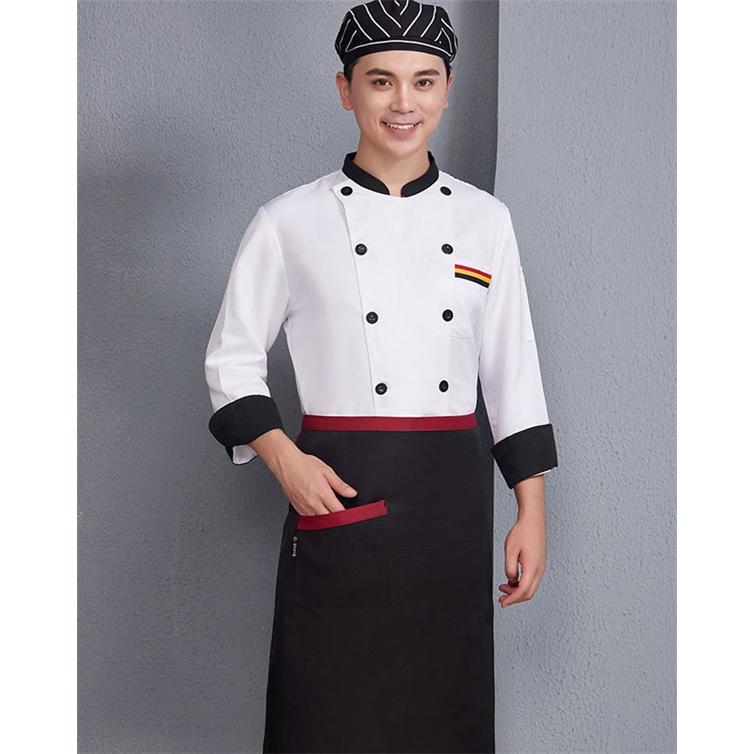 コックコート 半袖 長袖 コック服 セット メンズ トップス エプロン 帽子 制服 白衣 パン屋 ケーキ屋 コックウェア レディース 飲食店 カフェ レストラン 19jun03csf03 協和屋 通販 Yahoo ショッピング