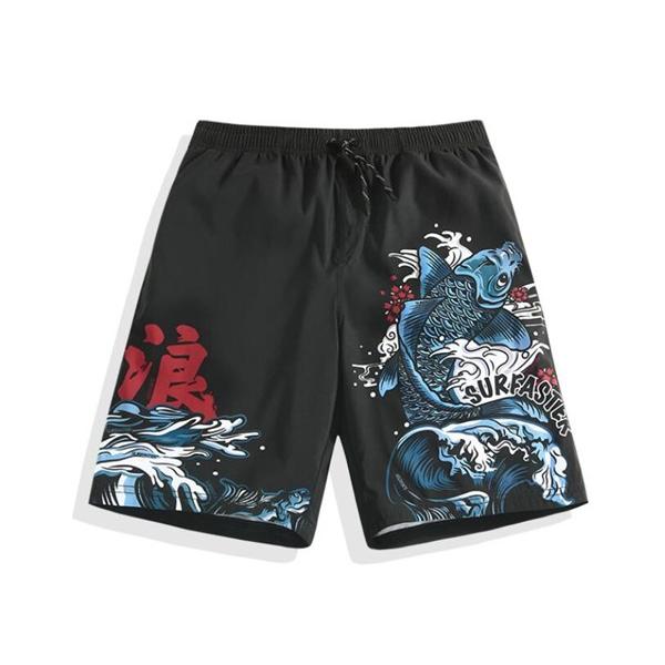 水着 メンズ サーフパンツ 海パン おしゃれ ショートパンツ ハーフパンツ 半パン トランクス 無地 鯉 こい 花柄 アロハ 大きいサイズ 19may03nstk09 協和屋 通販 Yahoo ショッピング