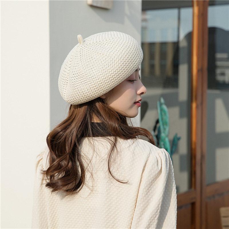 可愛い☆黒メッシュベレー帽☆ レディース 春夏モデル 人気 - 通販