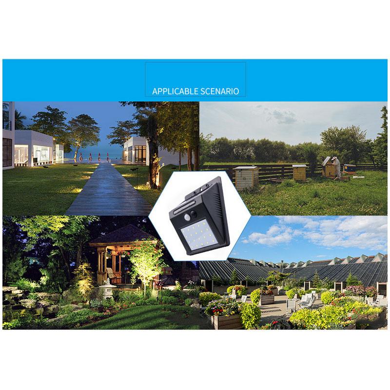 送料無料 センサーライト 4個セット 40LED 屋外 ソーラーライト