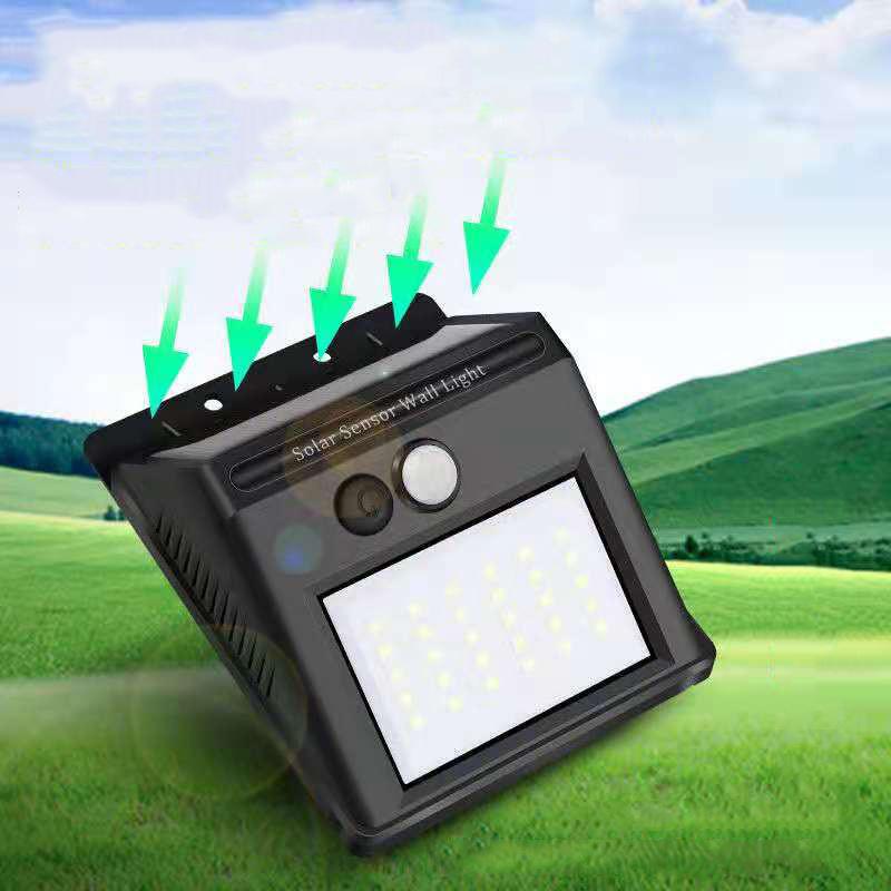 送料無料 センサーライト 4個セット 40LED 屋外 ソーラーライト