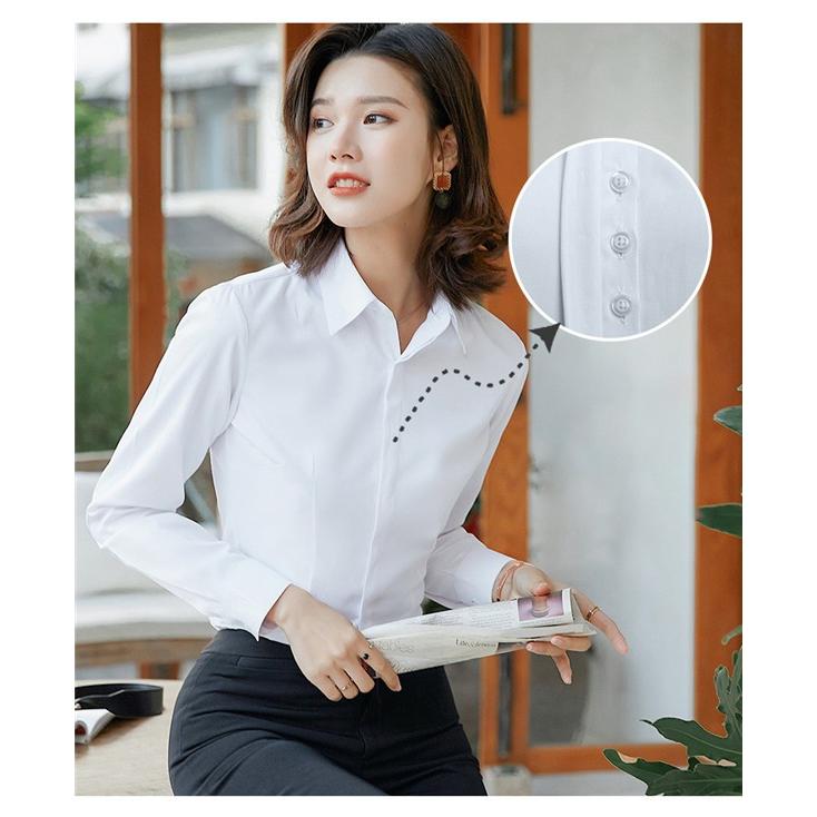 送料無料 シャツ ブラウス レディース オフィス フォーマル 長袖 隠しボタン シャツ ビジネス Ol 制服 白シャツ チェックシャツ シンプル 通勤 30aprvcs02 協和屋 通販 Yahoo ショッピング