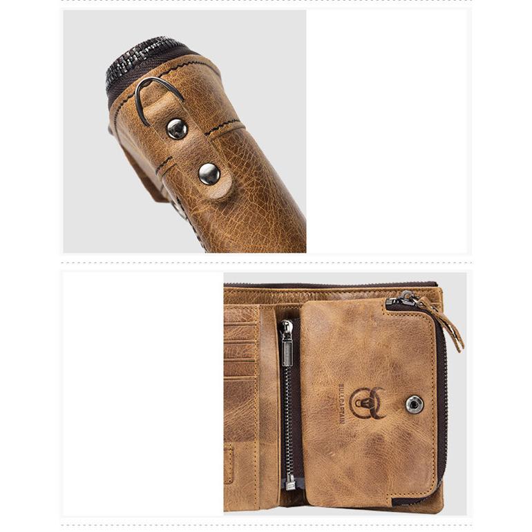 即納 財布 メンズ 本革 レトロ風 二つ折り 牛革 カード入れ 小銭