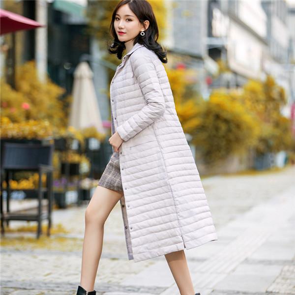 純正売上 ダウンコート ロングコート ジャケット レディース ロング丈 ジャケット 薄手 アウター 羽毛 イン 日本オンラインストア Ssl Daikyogo Or Jp