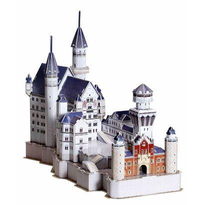 パズル3D ノイシュヴァンシュタイン城 3D 立体パズル ノイシュヴァンシュタイン城 | ゆめ画材