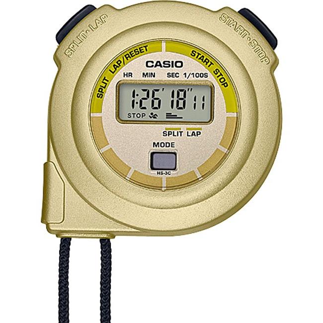 Casioカシオ ストップウォッチ限定カラー ゴールド Hs 3c 9jh Casio Hs 3c9jh 教材自立共和国ヤフーショップ 通販 Yahoo ショッピング