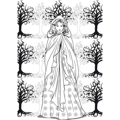 大人の塗り絵 コロリアージュ『魅惑の森』 : 教材自立共和国ヤフー