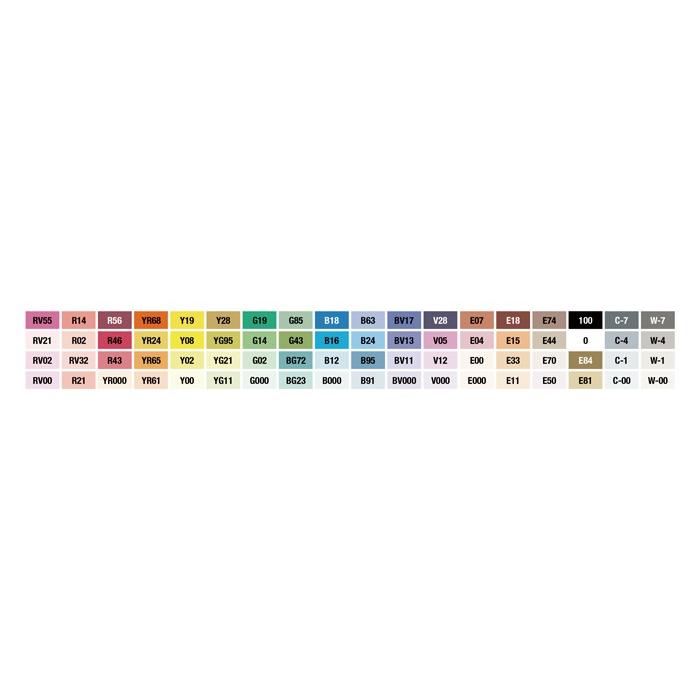 コピックスケッチ COPiCsketch Basic72colors LimitedEdition