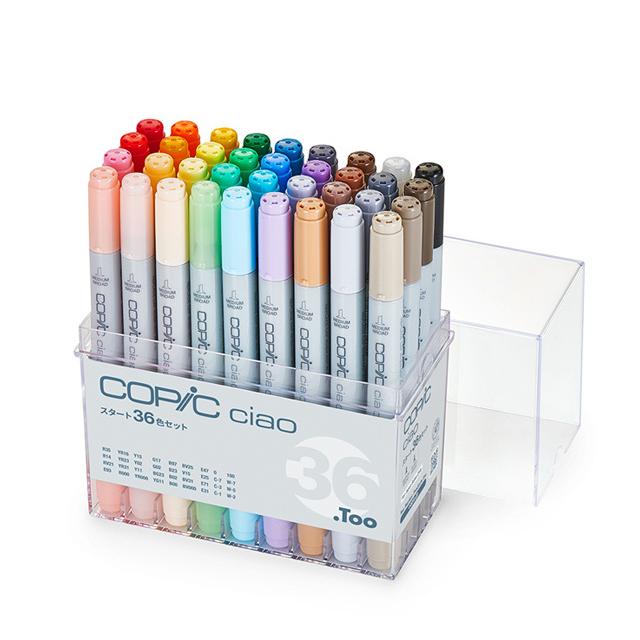 COPICciao 36C ＋数色 コピッククラシック 36色セット - コピック公式サイト