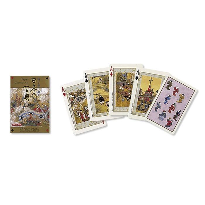 トランプ　和柄 日本の古典 雅び 祭り 遊び　PlayingCards 英語表記 ギフト　Gift｜kyouzai-j
