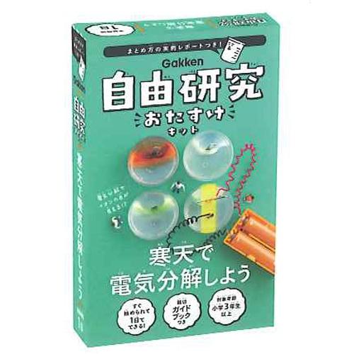 学研 自由研究おたすけキット 寒天で電気分解しよう Gakken Q 教材自立共和国ヤフーショップ 通販 Yahoo ショッピング