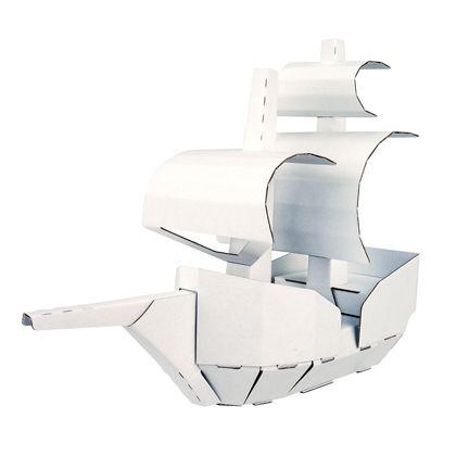 ダンボール 工作 海賊船 白 Haco 0213 教材自立共和国ヤフーショップ 通販 Yahoo ショッピング