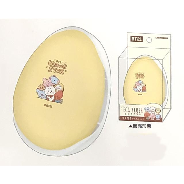 BT21 ヘアブラシコレクション エッグブラシ SKETCH カミオジャパン