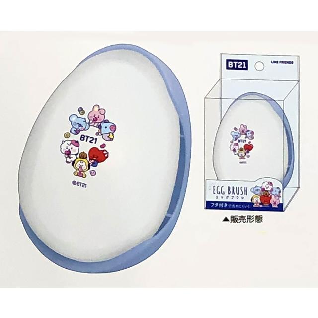 BT21 ヘアブラシコレクション エッグブラシ JERRY CANDY カミオ