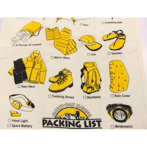 今治製 タオルてぬぐい 「HIKING」 日本製 コンテックス 56666-012