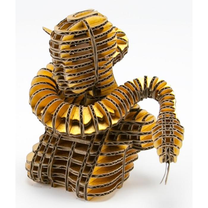 FLATS 4D ART PUZZLE(フラッツ4Dアートパズル) 巳段(へびだん