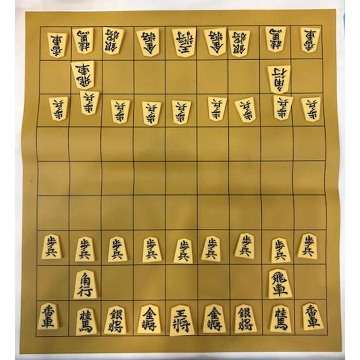 ミワックス 将棋セット (丸めて持ち運びできる将棋セット) : 教材自立