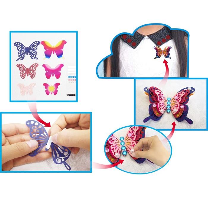 Rh 切り絵のちょうちょ トンボ立体アート 101 5x101 5 大きめ Www Autosdehoy Com Ar