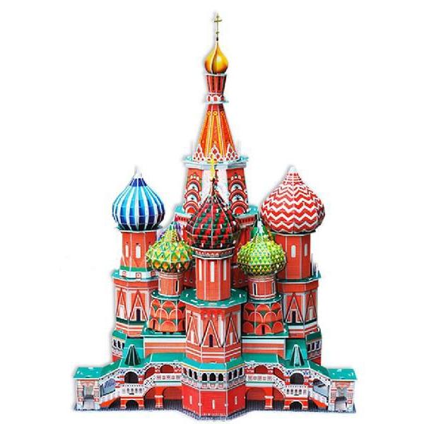 ３Ｄパズル　聖ワシリイ大聖堂(新品) 3D 立体パズル 聖ワシリイ大聖堂 | ゆめ画材
