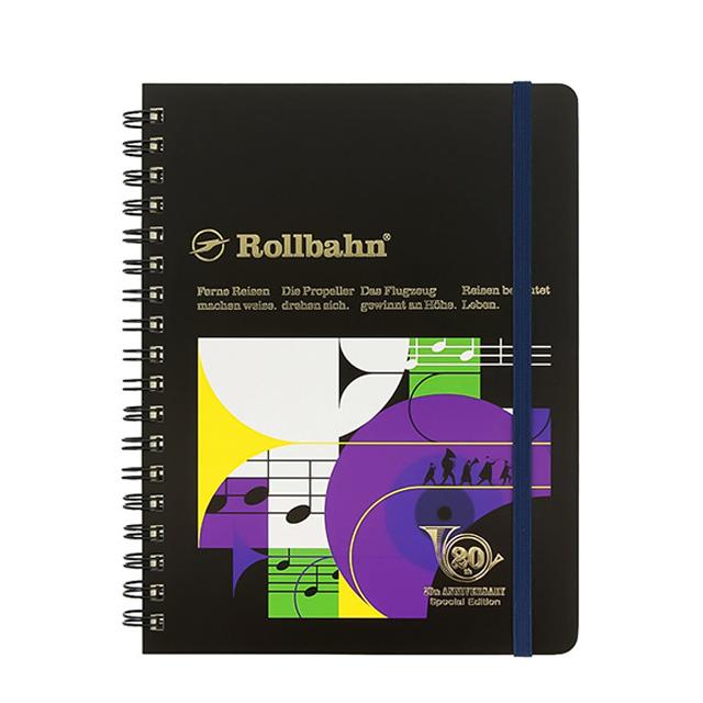 【ノベルティ入り】Rollbahn 20th限定 ロルバーン ポケット付メモL Rollbahn 20周年記念】限定デザインのロルバーンポケット付メモ