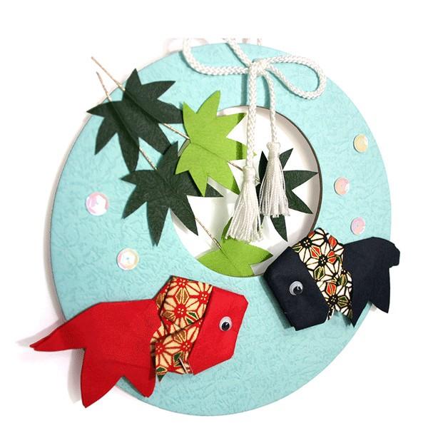ホビークラフト 手作り リース飾り 手作セット 金魚 縁起物 季節夏 Taniguchi Kt98 教材自立共和国ヤフーショップ 通販 Yahoo ショッピング