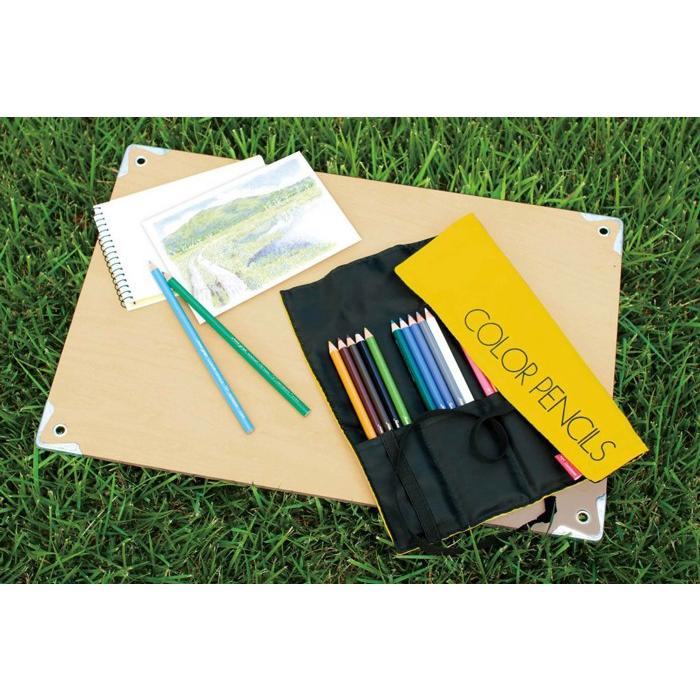 トンボ鉛筆　布製ロールケース入色鉛筆24色NQ　CR-NQ24C | トンボ鉛筆 | 05