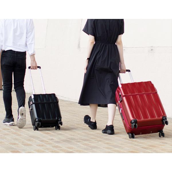 TRAVELIST スーツケース Lサイズ 大型 キャリーケース フロント