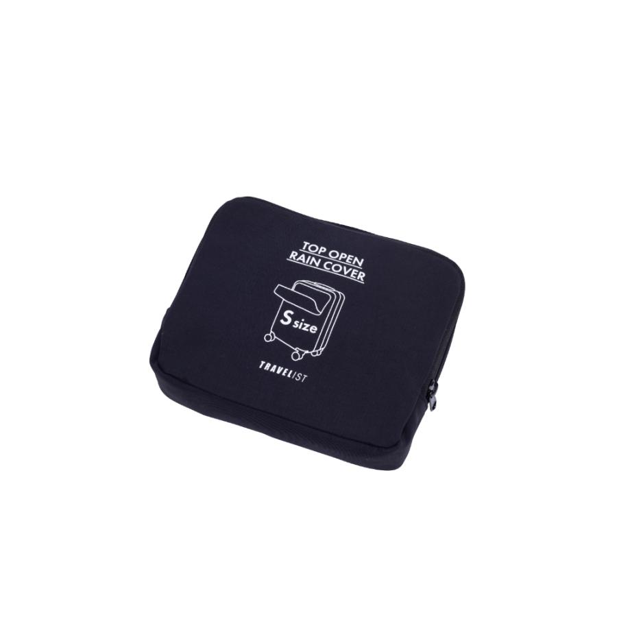 TRAVELIST トップオープン用レインカバー スーツケースカバー 正規品 S