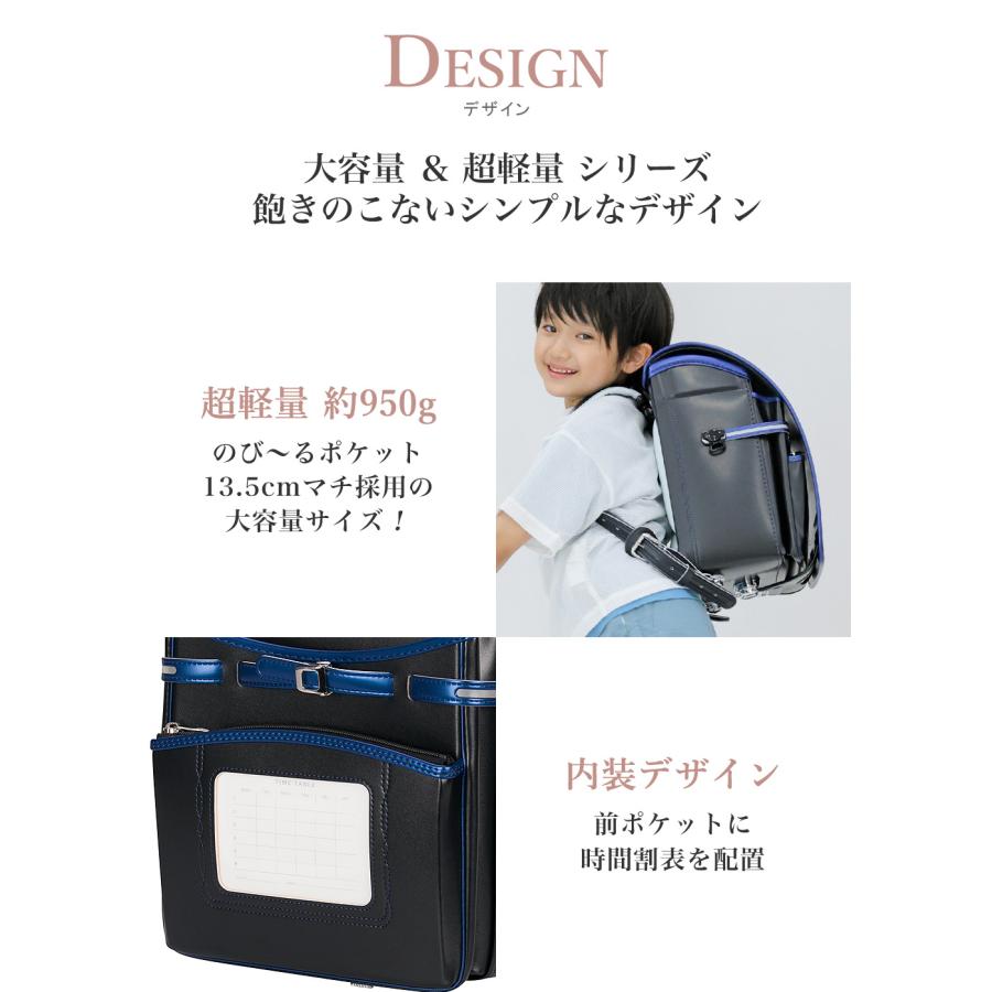 ランドセル 男の子 ふわりぃ グランコンパクト 2027年度新作 A4フラットファイル タブレットPC チェストベルト 軽量 反射 大容量 強い 6年保証  日本製 正規品の画像