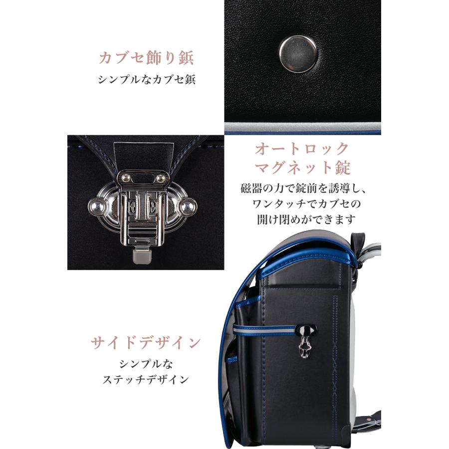 新品　箱付き　男の子用ランドセル グランコンパクト ランドセル 男の子 ふわりぃ 2027年度新作 A4