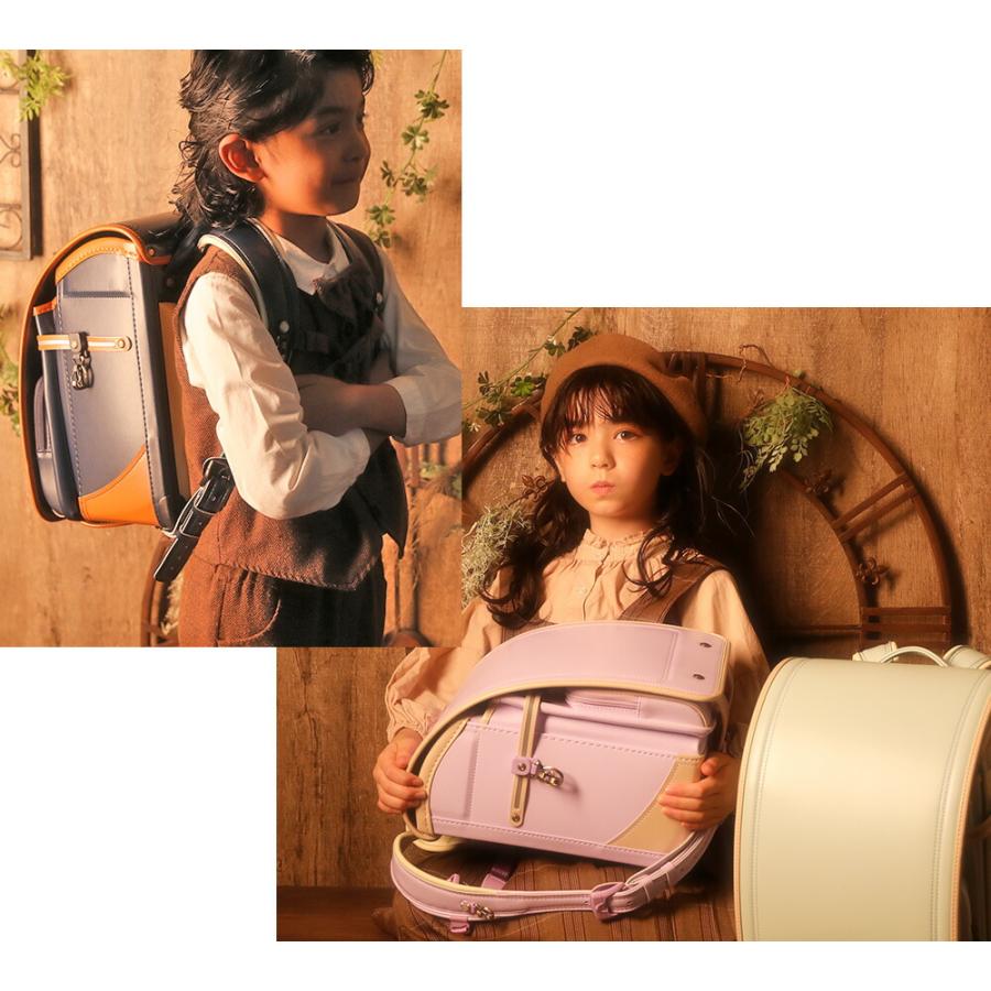 ランドセル 男の子 女の子 ふわりぃ トレーズ 2027年度新作モデル A4フラットファイル タブレットPC チェストベルト 軽量 反射 大容量 6年保証  日本製 正規品の画像